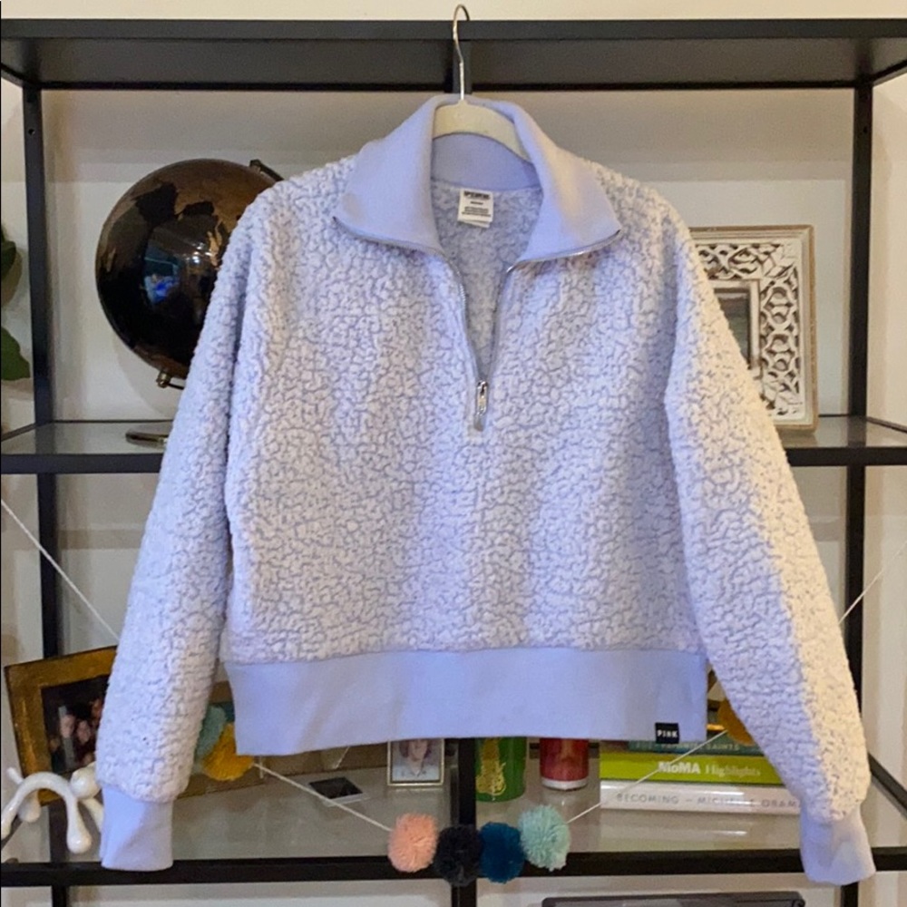 Victoria’s Secreta Sherpa Half Zip